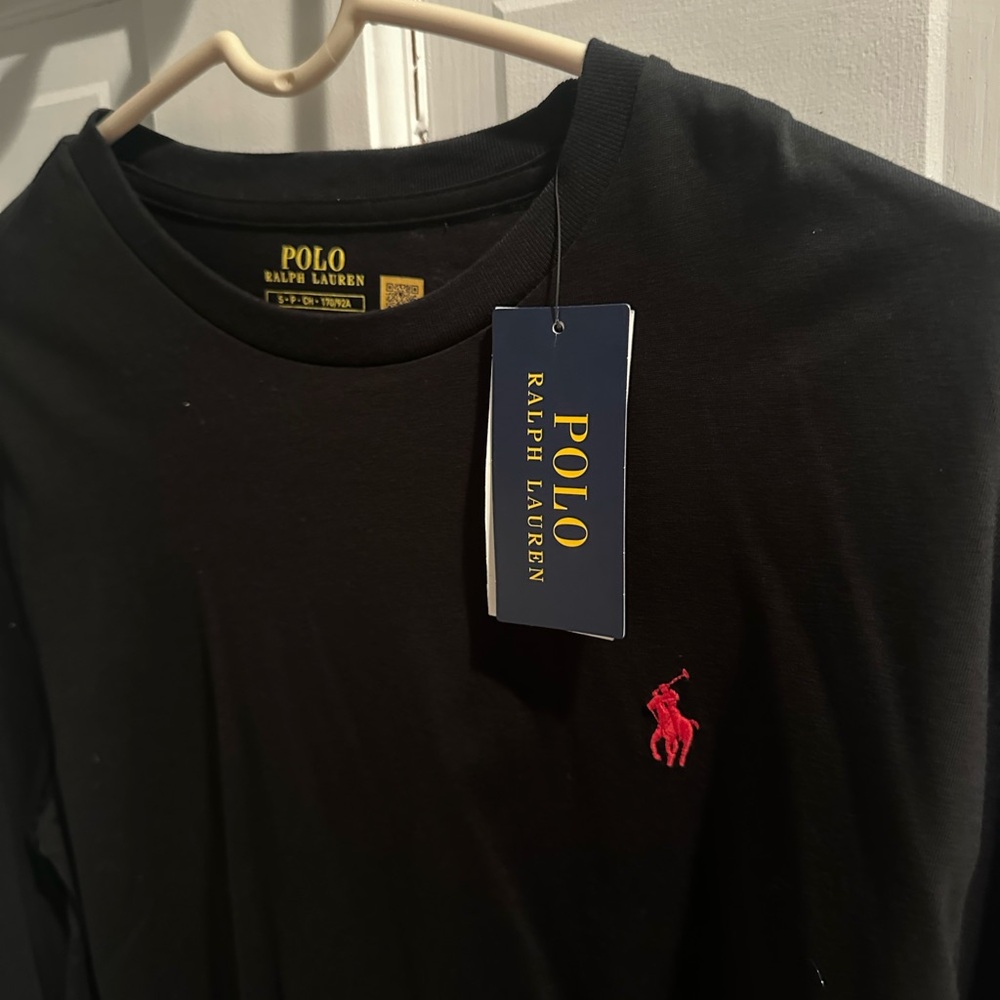 Polo by Ralph Lauren Black Long Sleeve Shirt